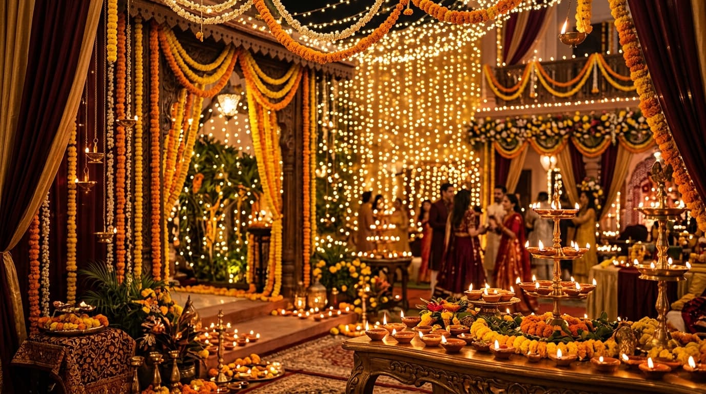 Utsav Indian celebration background