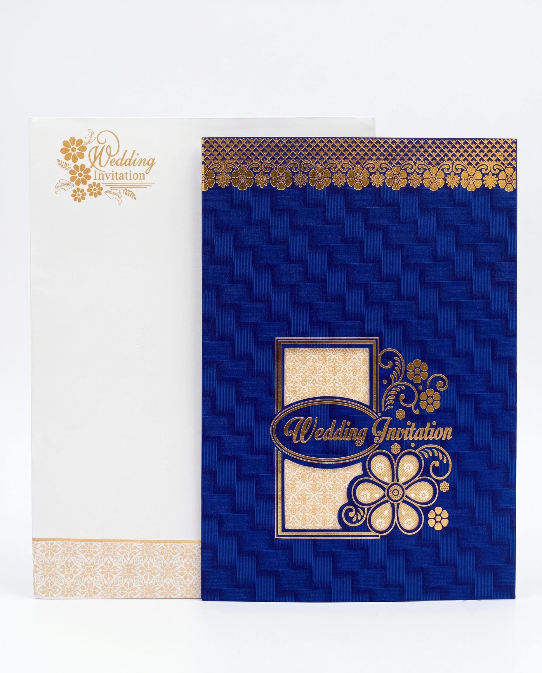 Royal Blue Floral