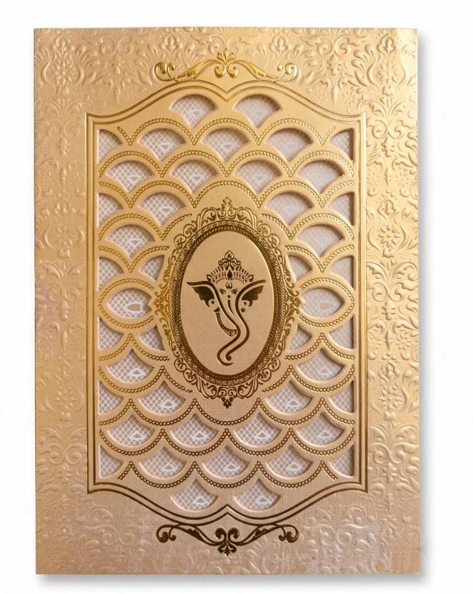 Gold Ganesha Scallop